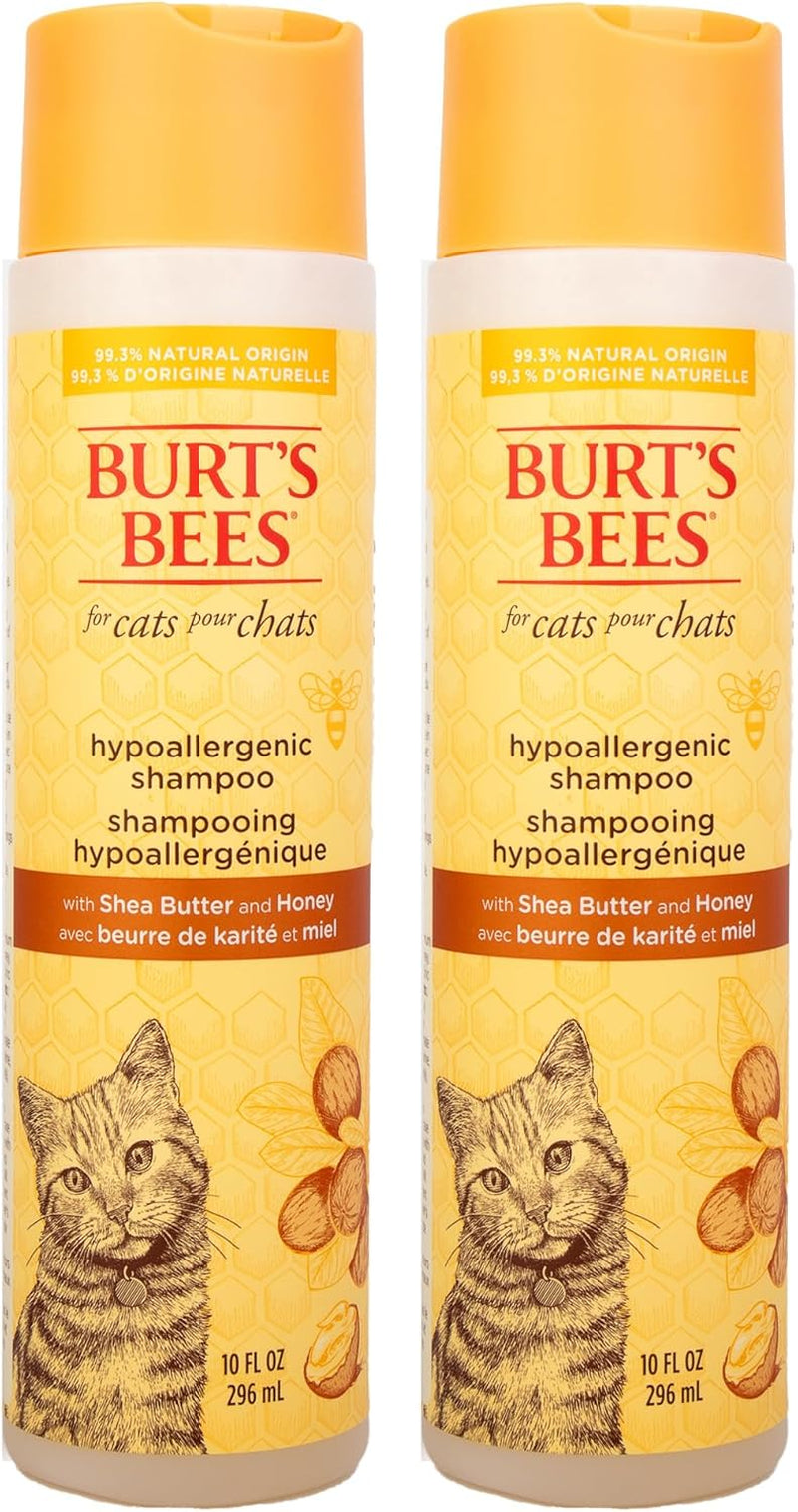 Hypoallergenic Cat Shampoo, Unscented, 10 Fl Oz, 2-Pk